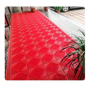 Heavy Duty Non-Slip Outside Door Mat with Boot <b>Brush</b> Scraper Plastic Flooring for <b>Decking</b> - Product Image 4