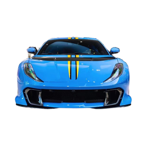 ชุดแต่งคาร์บอนไฟเบอร์สไตล์ 812 Competizione สำหรับ 812 ชุดแต่งกันชนหน้า/หลัง สปอยเลอร์ ฝากระโปรง สภาพใหม่ ติดตั้งด้วยกาวในตัว - Product Image 1