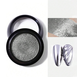 Poudre Acrylique Solide Personnalisée pour Ongles, Effet Plongeant, Séchage Rapide, Miroir Magique Or Argent Pailleté pour Usage Domestique et en Salon - Product Image 2