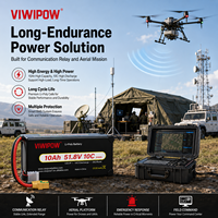 Baterai Drone LiPo 51.8V 10Ah 518Wh 14S1P 10C Khusus untuk Drone Pertanian, Drone Pemetaan, dan Drone Inspeksi UAV