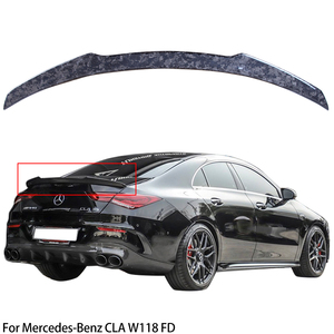 For W118 C118 FD Style Forged Carbon Fiber Rear Spoiler Trunk Wing 2019-2025 - Product Image 1