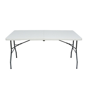 <strong>Folding</strong> <strong>Table</strong> Regular Bench <strong>Table</strong> 6 Foot Fold in Half <strong>Table</strong> - Product Image 5
