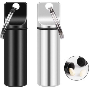 Pastillero Grande de Acero Inoxidable para Viajes, Contenedor Portátil, Piezas de Fresado CNC, Perforación por Electroerosión por Hilo - Product Image 4