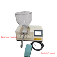 Machine à injecter les garnitures de pâtisserie, de beignets, de gâteaux, de confiture, de fromage et de crème au fromage, en acier inoxydable, petite et portable, pour le bureau