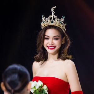 มงกุฎนางงามวัยรุ่น มิสยูนิเวิร์ส ราชินีแห่งโลก มงกุฎเจ้าสาว คอสเพลย์ เครื่องประดับศีรษะสำหรับเด็กผู้หญิง สำหรับการแสดงและตกแต่ง - Product Image 2