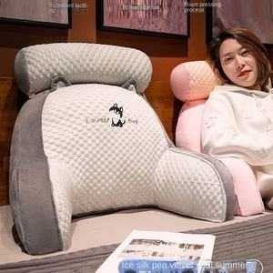 Grand dossier doux sac de chevet été taille <span class=keywords><strong>coussin</strong></span> et lecture/<span class=keywords><strong>lit</strong></span> repos oreiller haricot de glace canapé <span class=keywords><strong>coussin</strong></span> oreiller - Product Image 4