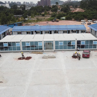 YONGZHU Maison conteneur modulaire préfabriquée mobile de 20 pieds pour dortoir de chantier et logement de travailleurs