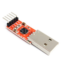 Adaptador Serial USB 2.0 a TTL de 5 Pines, Módulo Convertidor Serial USB a TTL para UART STC 3.3V y 5VAB13, Cable DuPont