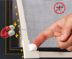 Moustiquaire de fenêtre en fibre de verre facile à plier et à installer, avec technique de tissage, tailles personnalisables, services de découpe et de pliage - Product Image 2