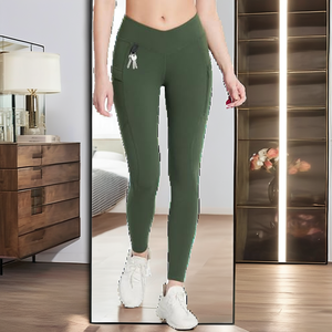 High Waist Breathable Thin Velour Solid Vintage Style Seamed Full Length Pants <b>Leggings</b> for <b>Summer</b> - Product Image 2