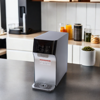 Système intelligent de purification d'eau de comptoir, mini distributeur portable de filtre à eau de bureau, distributeur de filtre à eau