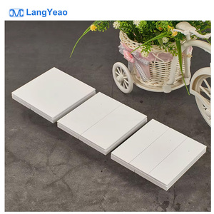 LangYeao 10A Smart Home Manual Control de voz Alexa Google 1 2 3 Gang ZigBee TUYA Interruptor de botón sin neutro sin capacitancia - Product Image 2