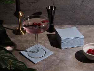 Serviettes de Cocktail Jetables de Luxe Ultra Absorbantes en Papier Airlaid Effet Lin pour Restaurants, Bars et Dîners - Offre Spéciale - Product Image 1