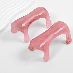 Emballage personnalisable Gua Sha Guasha Outil de soin de la peau Produits de beauté Masseur facial polyvalent, pour <span class=keywords><strong>massage</strong></span> du visage, de la tête et du dos - Product Image 5