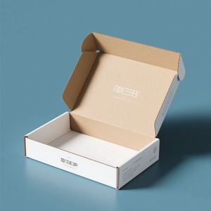 Cajas de Cartón Corrugado Brillante con Logotipo Personalizado, Materiales Reciclados, Caja de Envío Rígida con Protección UV para Envíos, Caja de Regalo para Embalaje - Product Image 4