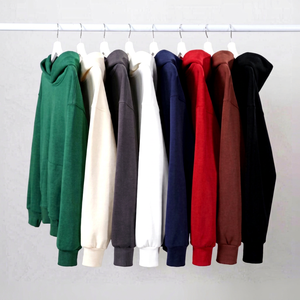 Sudaderas con capucha personalizadas al por mayor de alta calidad, transpirables, lisas, informales, gruesas, clásicas y extragrandes - Product Image 1