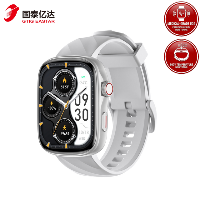 2026 Hot Selling GTS10 Smart Bracelet AMOLED HD Large Screen AI Analysis Sleep Sports Heart Rate Blood Oxygen Detection Magnetic