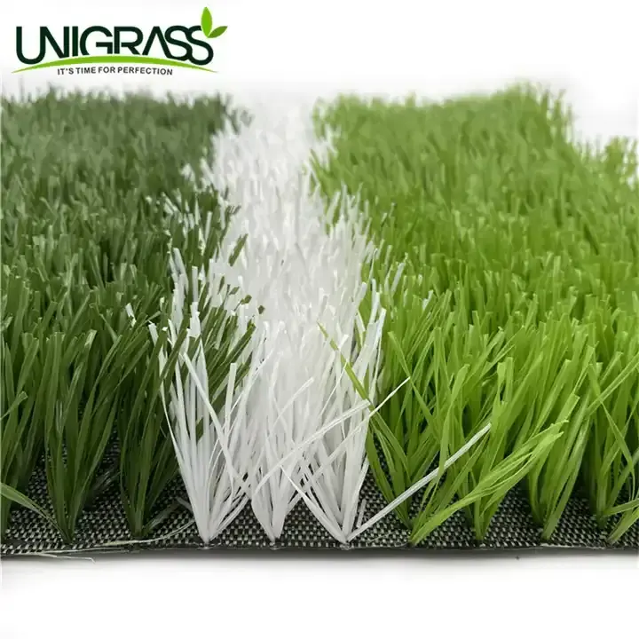 Tapis artificiel d'herbe d'herbe d'herbe synthétique non remplie d'herbe du football/pour des terrains de football