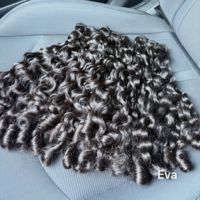 Extensions de cheveux naturels bruts cambodgiens en gros, lisses et ondulés, double trame, lots de cheveux humains bruts