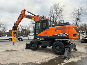 Escavadeira tipo rodas 20ton <span class=keywords><strong>21</strong></span> <span class=keywords><strong>t</strong></span> DX210W-9C com pneus pneumáticos sólidos - Product Image 4