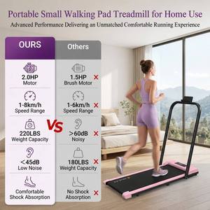 <span class=keywords><strong>Tapis</strong></span> <span class=keywords><strong>de</strong></span> <span class=keywords><strong>course</strong></span> pliable intelligent pour la maison avec écran LED <span class=keywords><strong>de</strong></span> 3,5 pouces, machine <span class=keywords><strong>de</strong></span> fitness pour la <span class=keywords><strong>course</strong></span> à pied en intérieur - Product Image 3