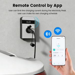 欧洲汽车充电器插座 AC EV 充电壁盒，类型 2，带 OCPP 1.6，适用于住宅和商业用途 - Product Image 4