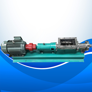 Moteur à courant alternatif 15Kw personnalisable pompe à vis unique en acier inoxydable certifié CE Applications d'eaux usées à haute viscosité basse pression - Product Image 6