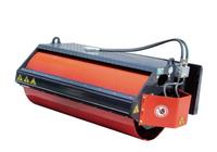 Rouleau vibratoire avec moteur pour compactage de sols et de matériaux, accessoire de chargeuse sur chenilles
