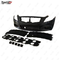 Pare-chocs avant style sport pour Infiniti G37 G35 berline 4 portes 2007-2013, barre de pare-chocs non peinte avec grille en maille