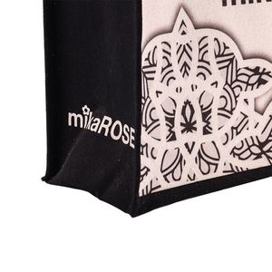 Sac fourre-tout en jute grande capacité, écologique, coloré, imperméable, pour le voyage et la plage, vente en gros - Product Image 3