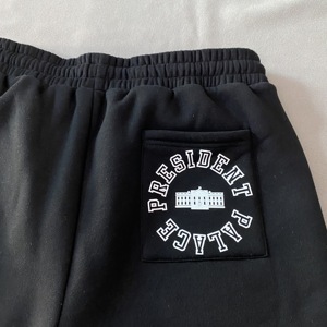 PT1170 Custom Men Shorts 100% Cotton Fleece Baggy Fit Blank Men Jogger Pants Screen Printing Logo Wide Leg Cargo <strong>Sweatshorts</strong> Men - Product Image 5