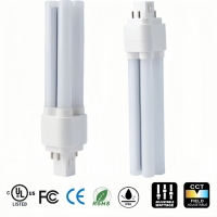 Ampoule LED Corn Réglable 3CCT 8W Certifiée CE ROHS UL 120LM/W G24Q G24D 2PIN 4PIN