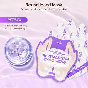 Masque pour les mains Lanbena, soin nourrissant, blanchissant et hydratant, gants peel-off, 30g, pour tous types de peaux - Product Image 2