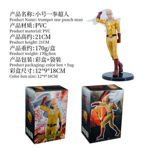 Figurines de collection <span class=keywords><strong>One</strong></span> <span class=keywords><strong>Punch</strong></span> Man Saitama / Genos en PVC de 20 cm, modèle de dessin animé, figurines d'<span class=keywords><strong>anime</strong></span> - Product Image 3