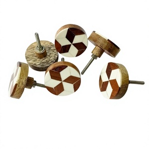 Elegant resin inlay <b>Drawer</b> Pull <b>knob</b> Luxury Furniture pulls handcrafted resin crafts doorknobs from India for sale - Product Image 1