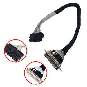 Connecteur D-Sub 44 broches personnalisable en usine, femelle et mâle, type coudé et droit - Product Image 1