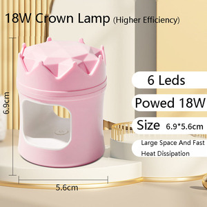 Lampe UV Mini 18W Portable USB pour Ongles, Séchage Rapide du Gel et de la Colle, Outil de Manucure de Voyage - Product Image 6