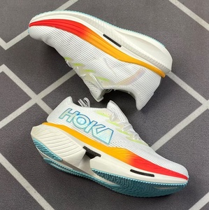 High elasticity breathable knitted sweat-absorbing carbon plate shock-absorbing professional marathon sports shoes for racing - Product Image 5