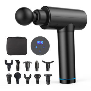 LED Touch Screen palmare martello massaggiatore tessuto profondo pistola massaggio per la cura del corpo di mira i muscoli testa posteriore pistola massaggio fasciale - Product Image 3