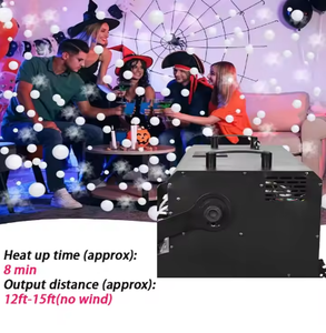 1500 Вт RGB LED Dmx 512 Автоматическая дымовая машина для мыльных пузырей для сцены <span class=keywords><strong>DJ</strong></span> свадебное шоу для детей - Product Image 6