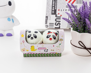 Serviettes en microfibre en forme d'animaux mignons, gâteau créatif, cadeau d'anniversaire, mini gâteau de Noël, serviette à main, cadeaux - Product Image 4