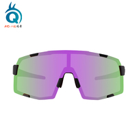 Grand cadre extérieur coupe-vent Uv400 Baseball Pickleball sport lunettes de soleil Cricket lunettes de soleil pour hommes