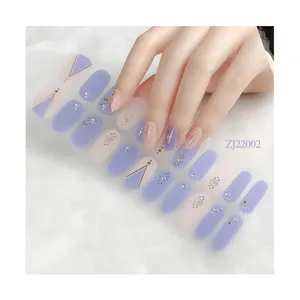 2021 New nail stickers 3D for children and pregnant women Insta-style nail paste semi cured gel Nail Sticker