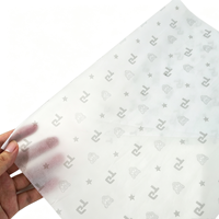 Papier de soie recyclé pour vêtements, logo personnalisé disponible, vente en gros, adapté pour l'emballage de vêtements, de chaussures et de cosmétiques