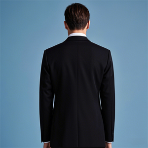Abiti da <span class=keywords><strong>Uomo</strong></span> di Lusso su Misura di Alta Qualità, <span class=keywords><strong>Blazer</strong></span> Personalizzato con Tessuto Traspirante in Viscosa e Poliestere - Product Image 3