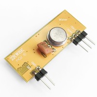 Module d'alarme pour maison intelligente de rideau électrique sans fil superhétérodyne Code d'apprentissage en plastique Durable de 315M avec une forte réception