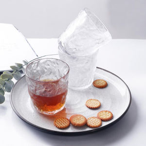 Granit créatif style européen motif d'écorce d'arbre boire du vin givré whisky tasse glacier rock verre japon Laser cadeau <span class=keywords><strong>gobelet</strong></span> - Product Image 6