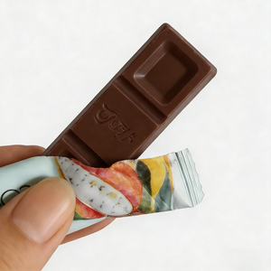 Chocolate Blanco Personalizado a Buen Precio, 26g, Sabor a Leche, Barra de Chocolate Sólida, Sustituto de Manteca de Cacao, Chocolate Halal - Product Image 3