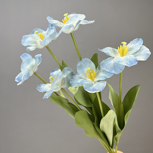 BF-A388 - 50 Tulipanes Artificiales Realistas <span class=keywords><strong>de</strong></span> Plástico para Decoración <span class=keywords><strong>de</strong></span> Bodas, Fiestas y Hogar, Arreglos Florales para <span class=keywords><strong>el</strong></span> Día <span class=keywords><strong>de</strong></span> la Madre y Navidad - Product Image 3