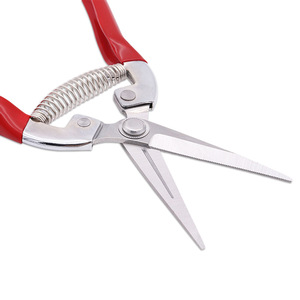 Lu Ban's Work Stainless Steel Pruning Shears Red Butterfly Bypass For Garden Branches - Product Image 3